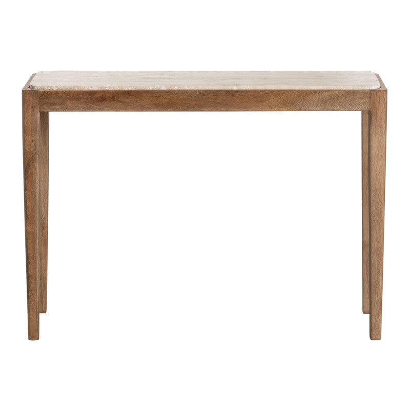 Liam Brown/Cream Console Table - Ornate Home