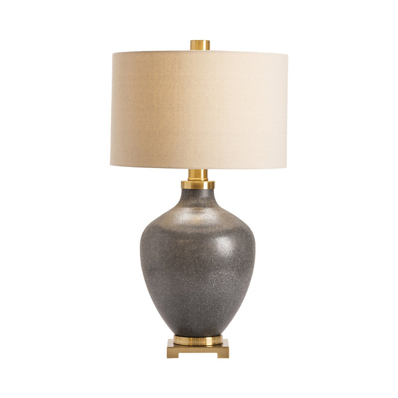 Liam Grey/Gold Table Lamp - Ornate Home