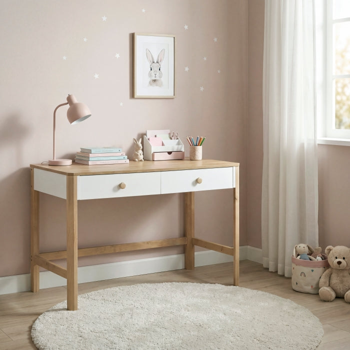 Liam White Writing Desk - Ornate Home