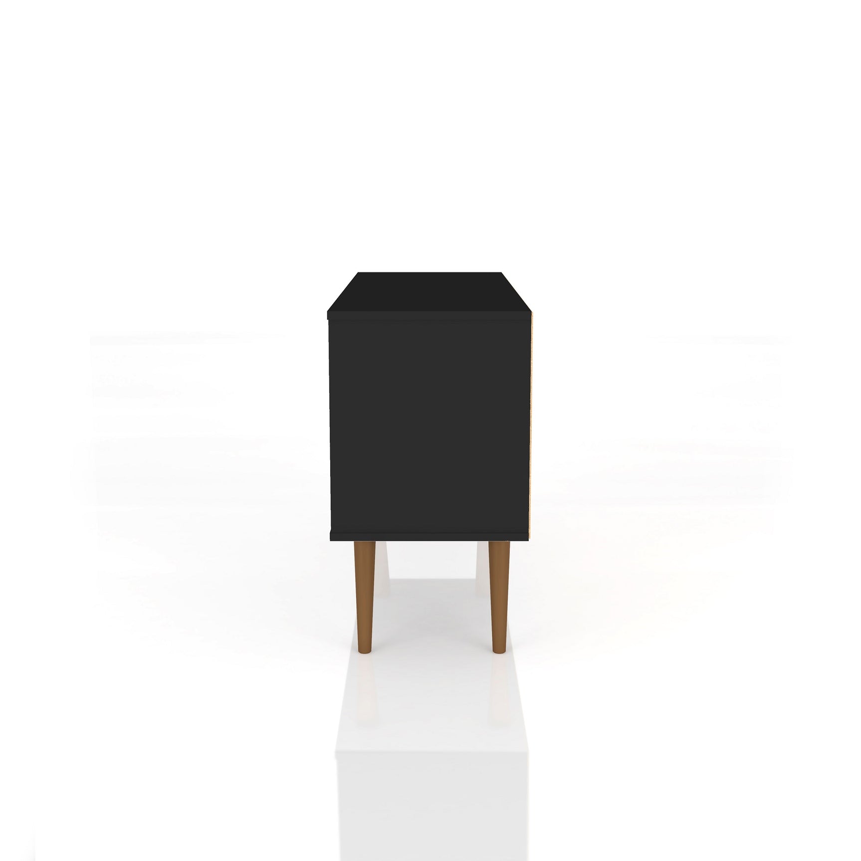 Liberty 42.52 TV Stand in Black - Ornate Home