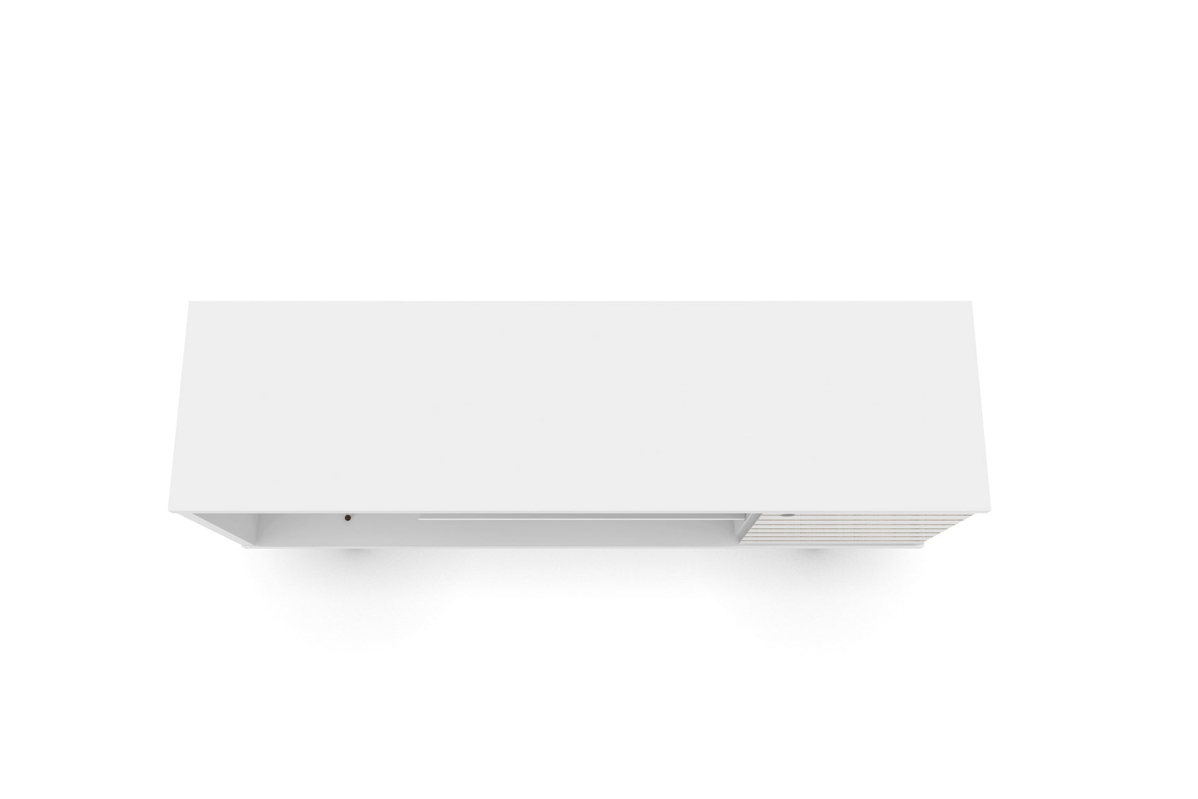 Liberty 53.14" Mid-Century Modern TV Stand in White - Ornate Home