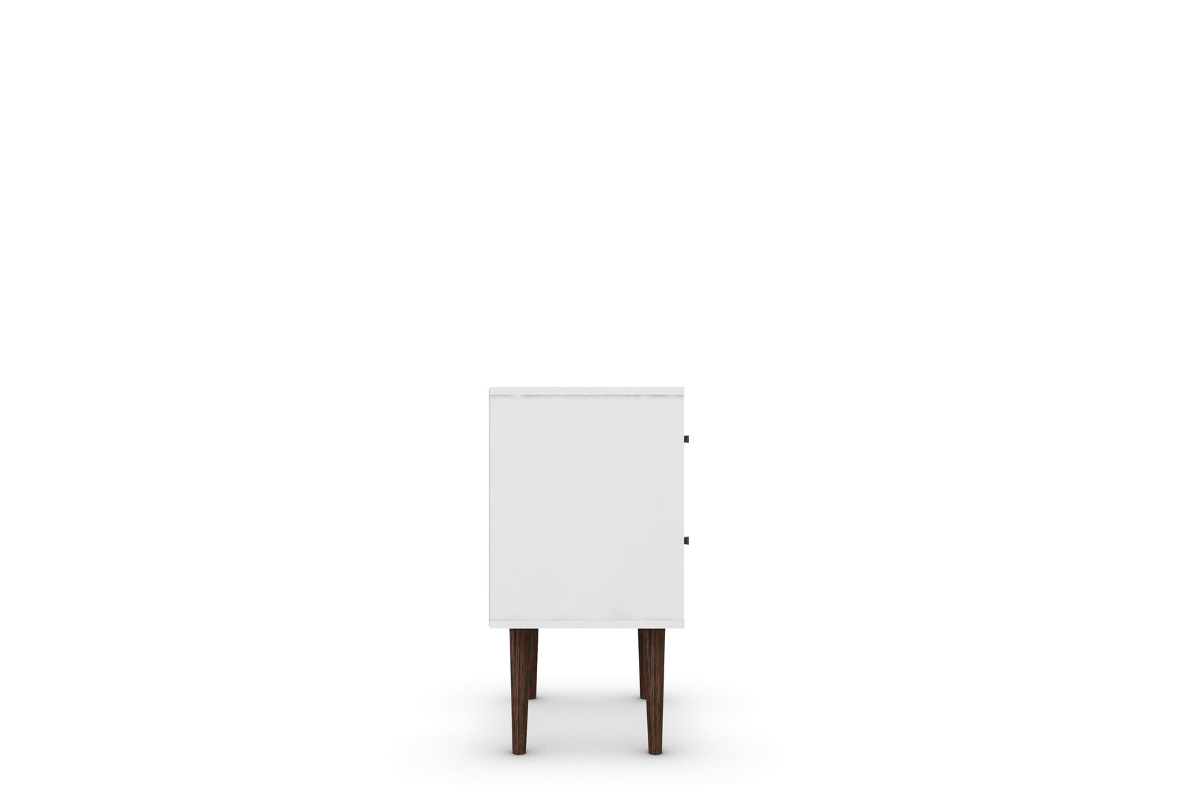Liberty Mid-Century Modern Nightstand 2.0 in White - Ornate Home