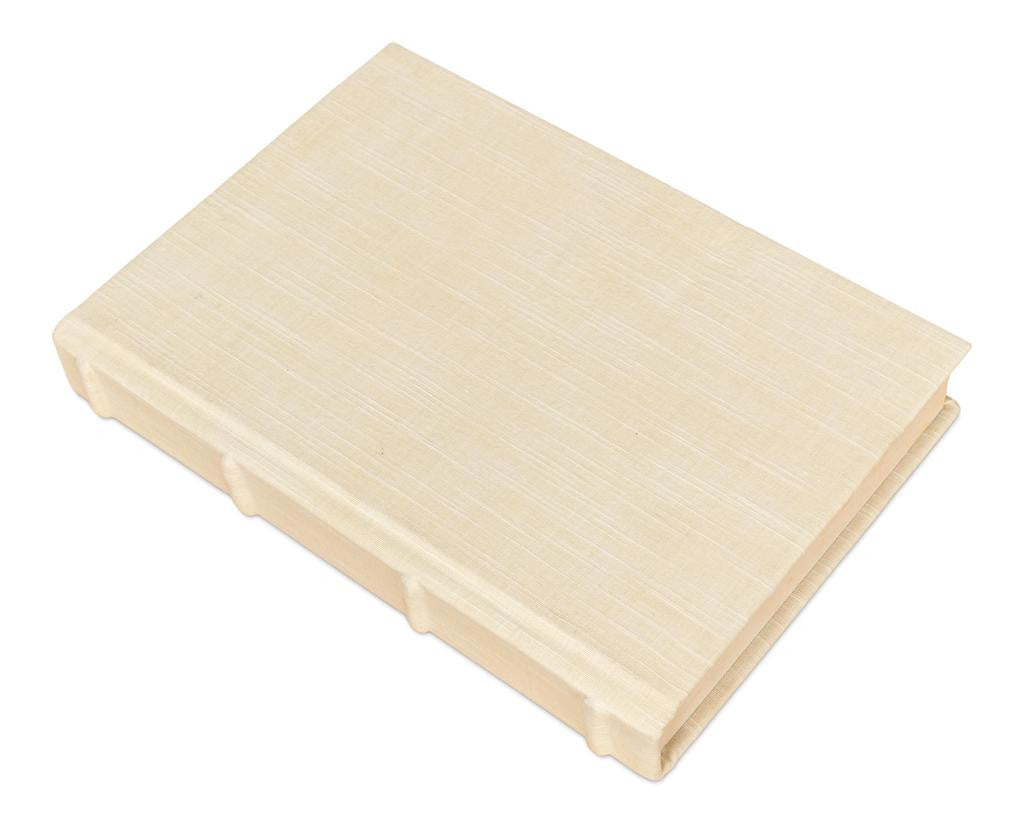 Library Luxe Ivory Books (Set of 12) - Ornate Home