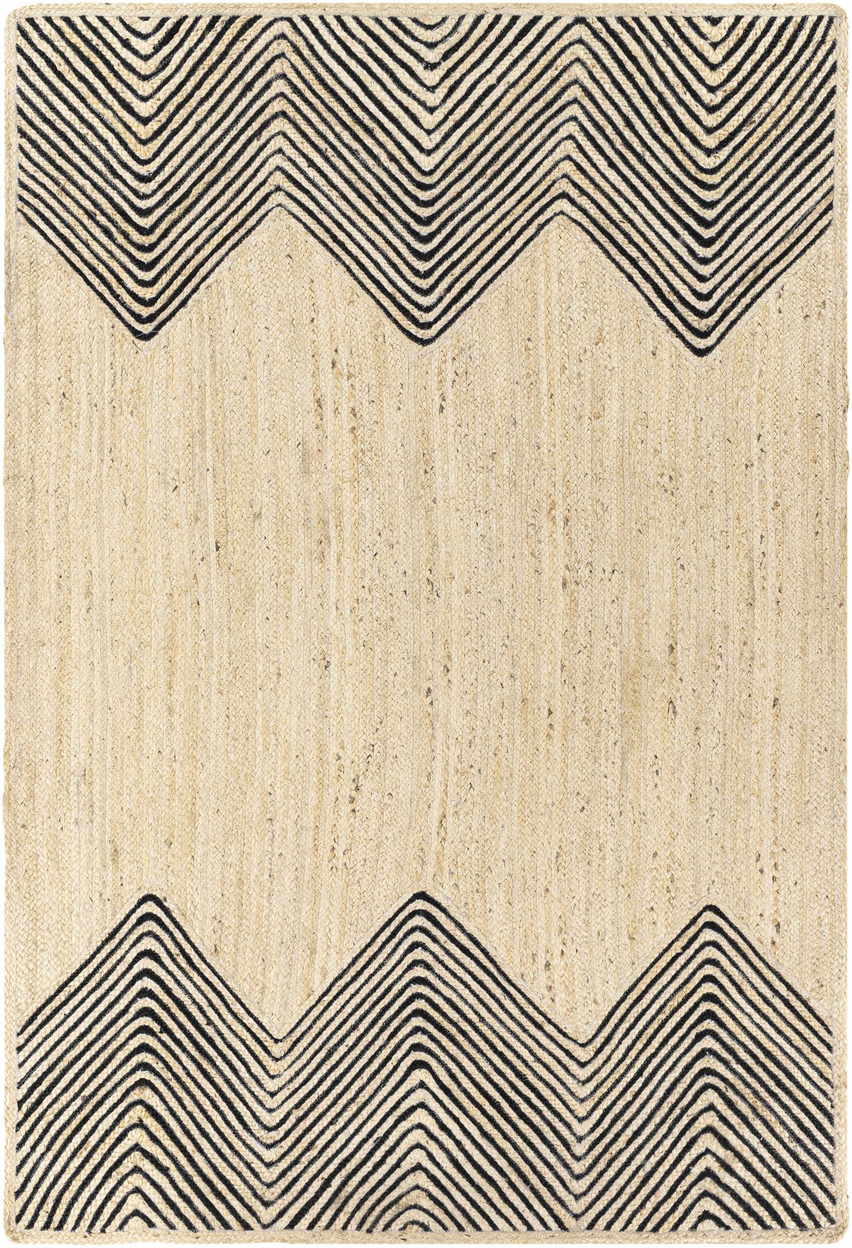 Light Beige Ringtead Jute Braided Carpet - Clearance - Ornate Home