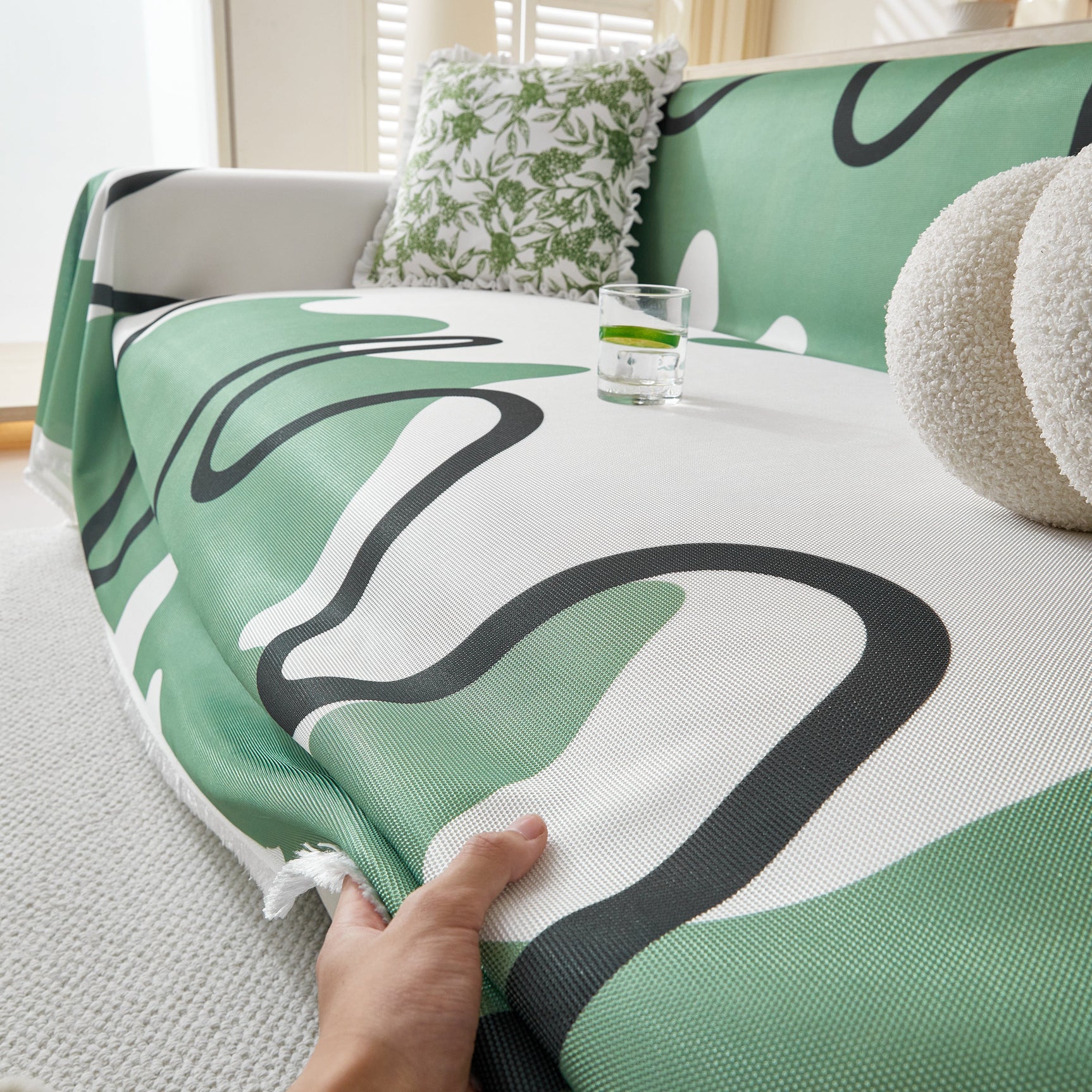 Lightweight Washed Soft Breathable Throw Blanket Perfect for Summer, Great Blanket Layer for Couch - Ornate Home