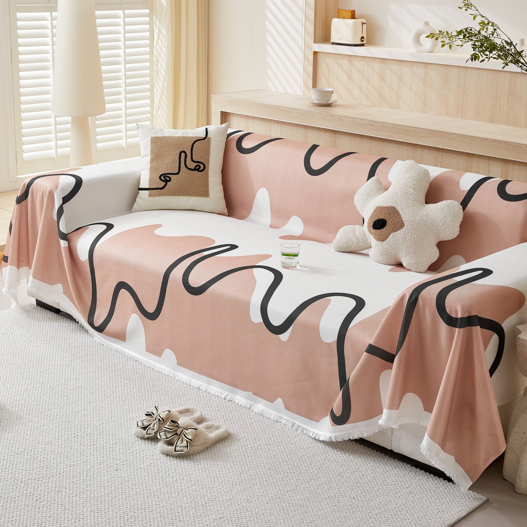 Lightweight Washed Soft Breathable Throw Blanket Perfect for Summer, Great Blanket Layer for Couch - Ornate Home