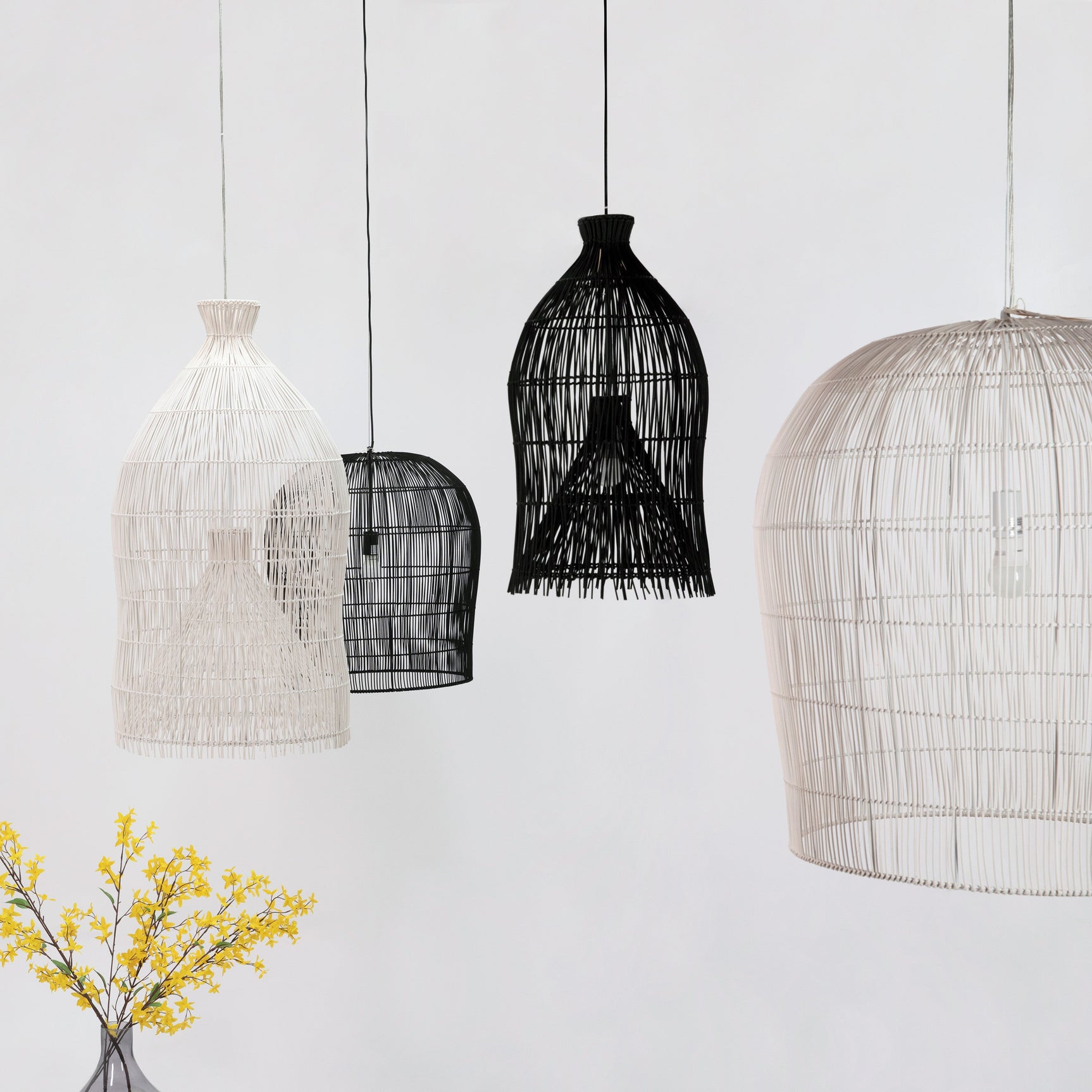 Lika Black Pendant Light - Ornate Home