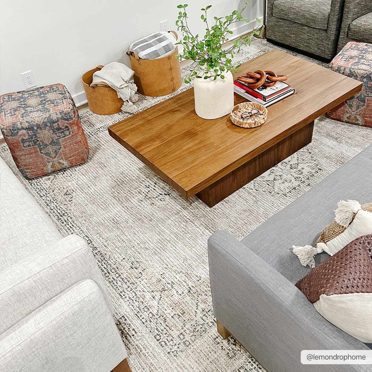 Lila Machine Woven Becki Owens x LIVABLISS BOLC-2301 Area Rug - Ornate Home