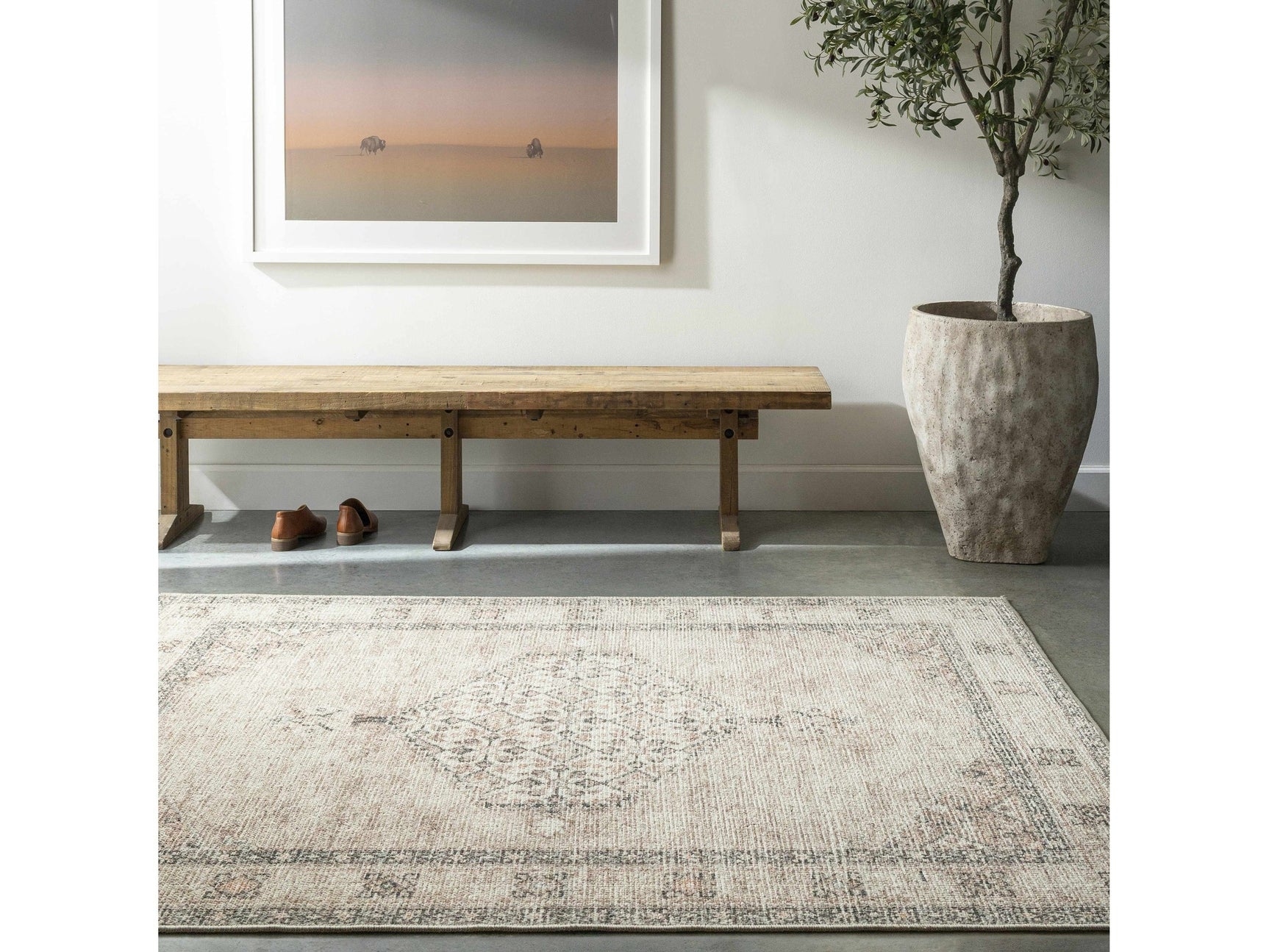 Lila Medallion Brown - Livabliss x Becki Owens - Ornate Home