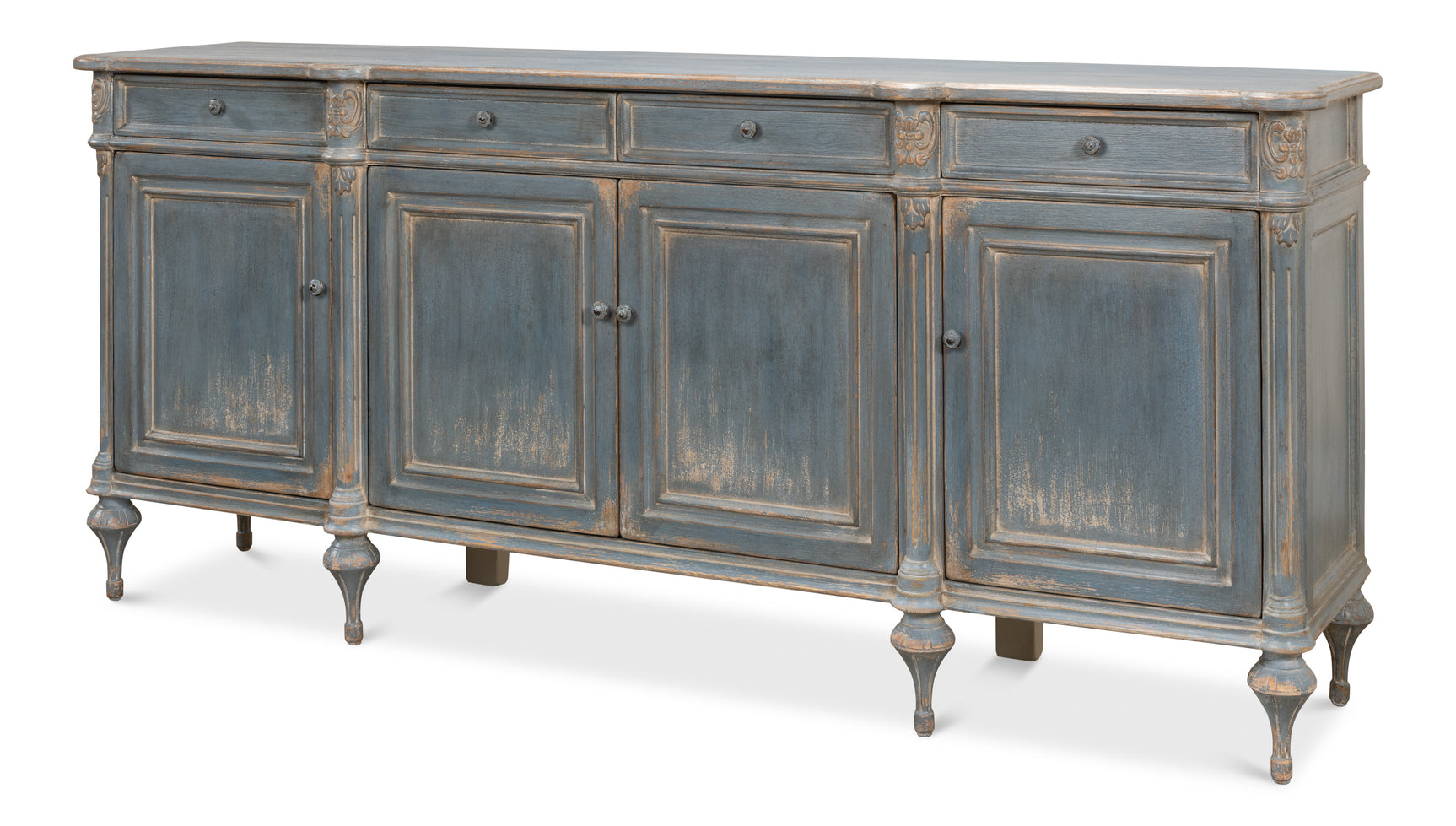 Lilac Blue Sideboard - Ornate Home