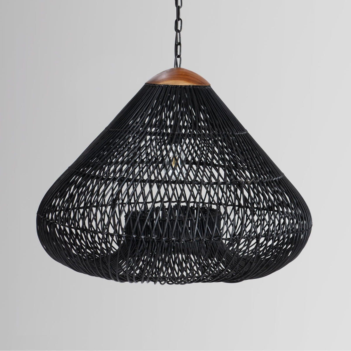 Lili Black 31.5" Ceiling Light