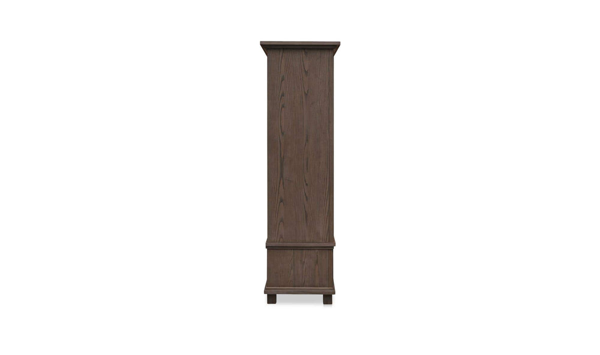 Lillian Dark Brown Tall Cabinet - Ornate Home