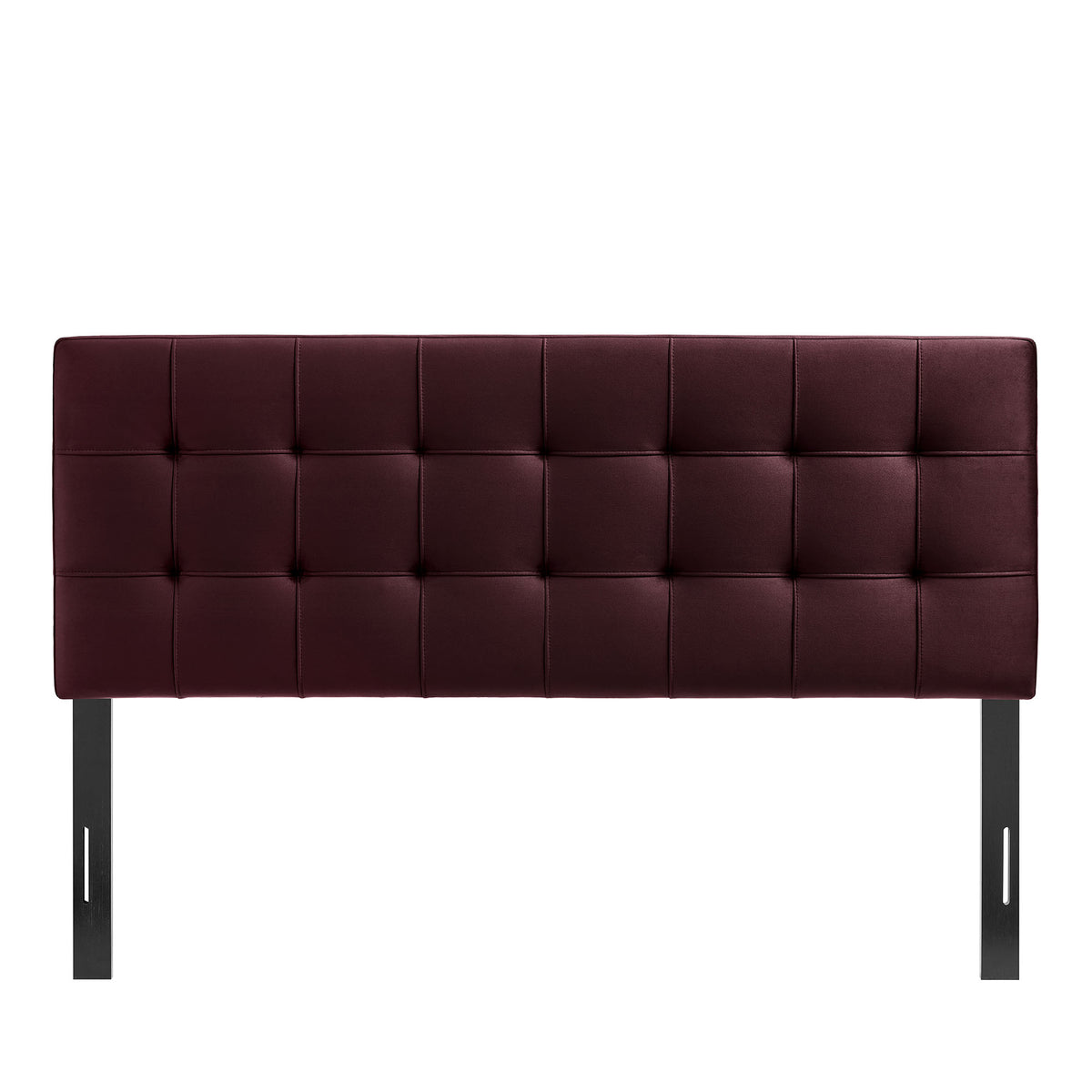 Lily Mulberry Stain-Resistant Performance Velvet Queen Size Headboard - Ornate Home