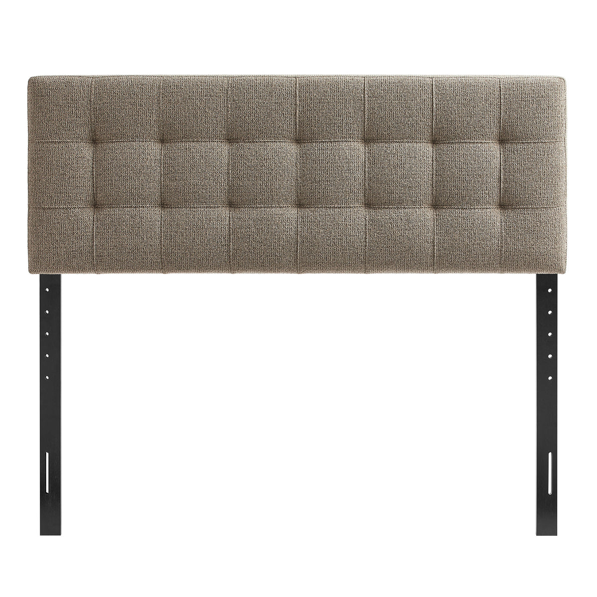 Lily Taupe Upholstered Queen Size Headboard - Ornate Home