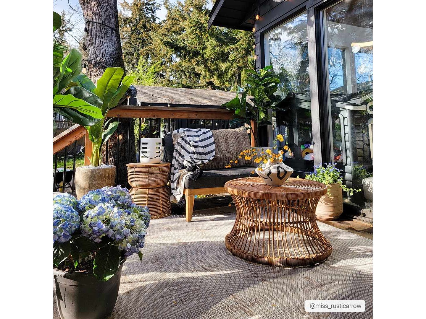 Limbo Beige Outdoor Area Rug - Ornate Home