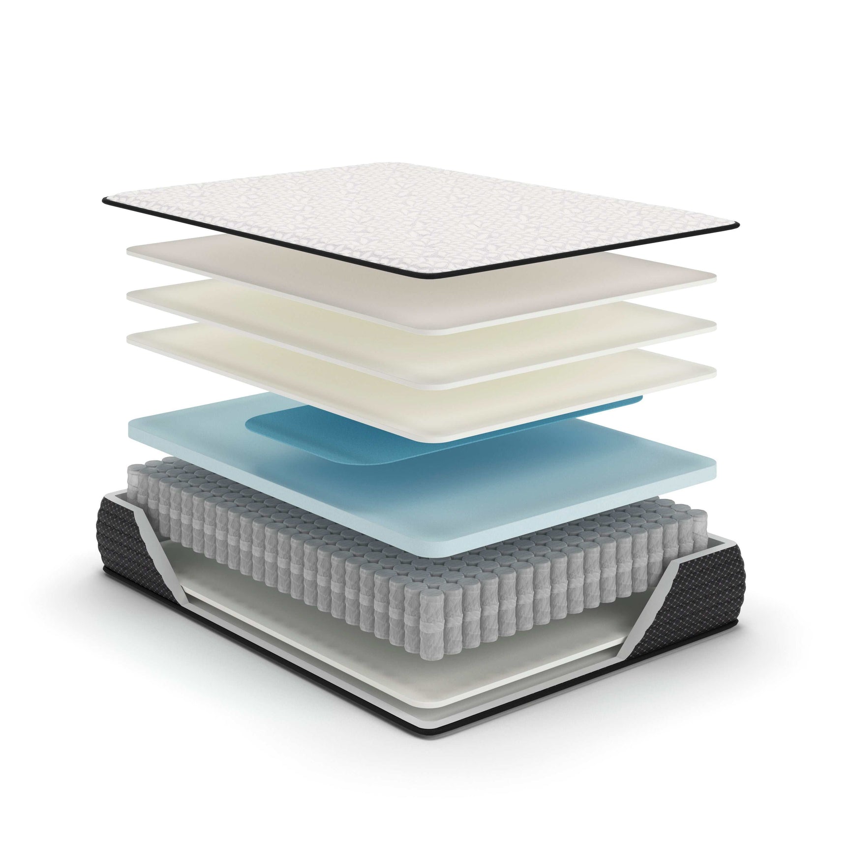 Limited Edition White 12 Inch Mattress / Plush (Online Special Price) - Ornate Home