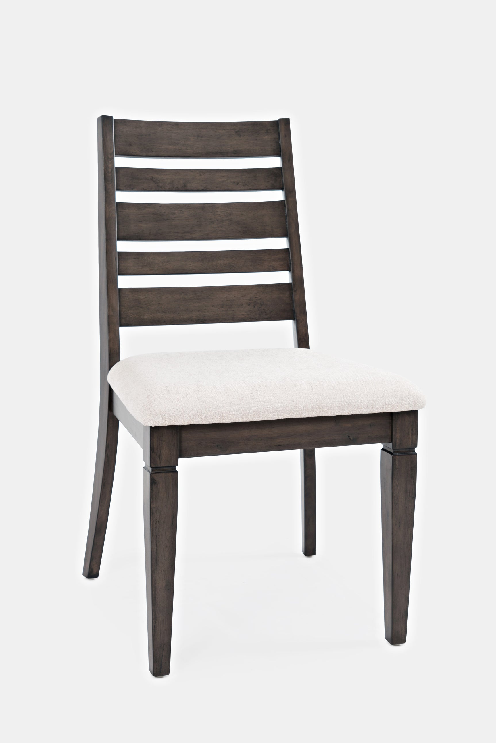 Lincoln Square Dark Espresso/Cream Ladderback Chair (Set of 2) - Ornate Home
