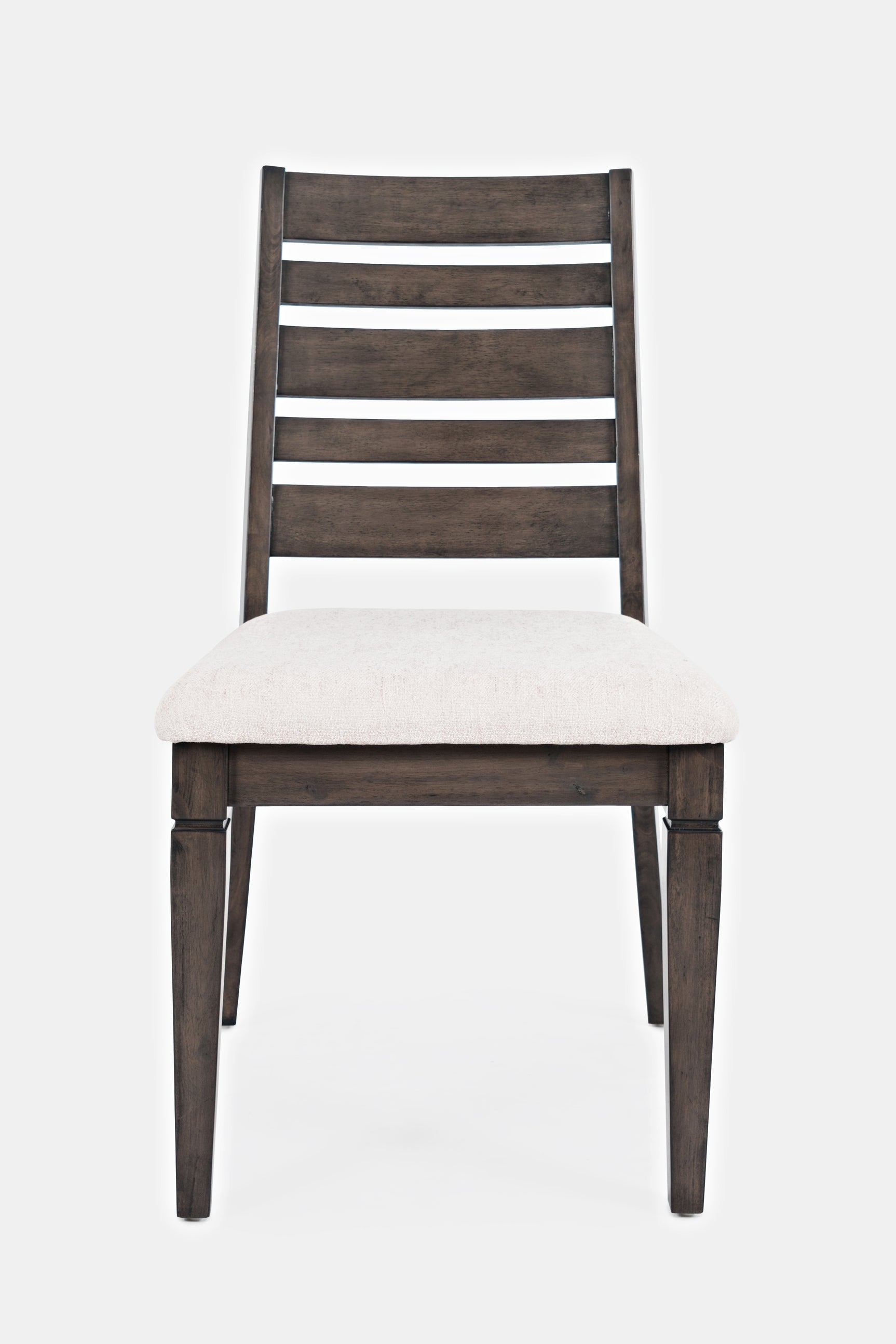 Lincoln Square Dark Espresso/Cream Ladderback Chair (Set of 2) - Ornate Home
