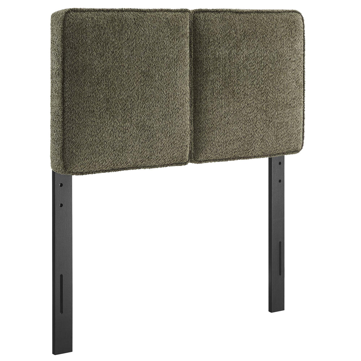 Lindee Sage Boucle Fabric Twin Headboard - Ornate Home