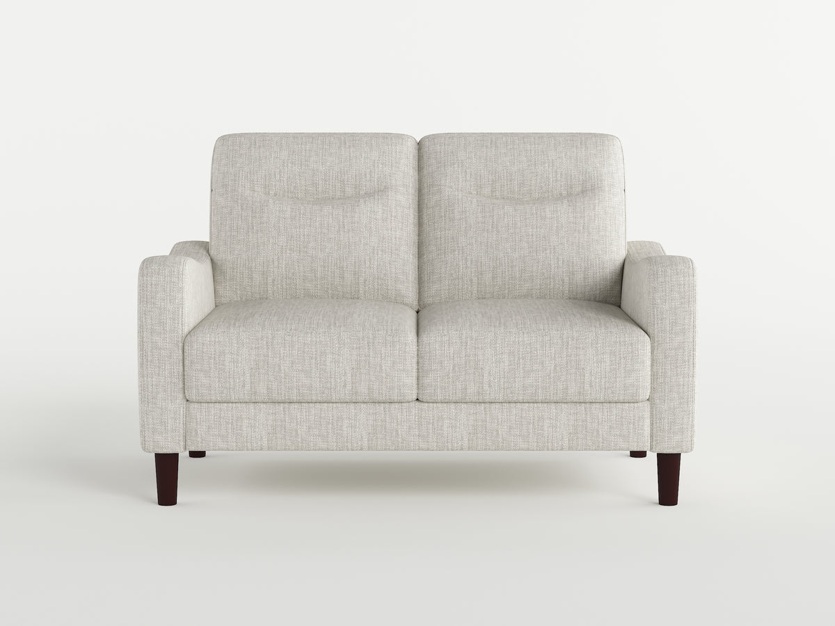 Linden Beige Loveseat - Ornate Home