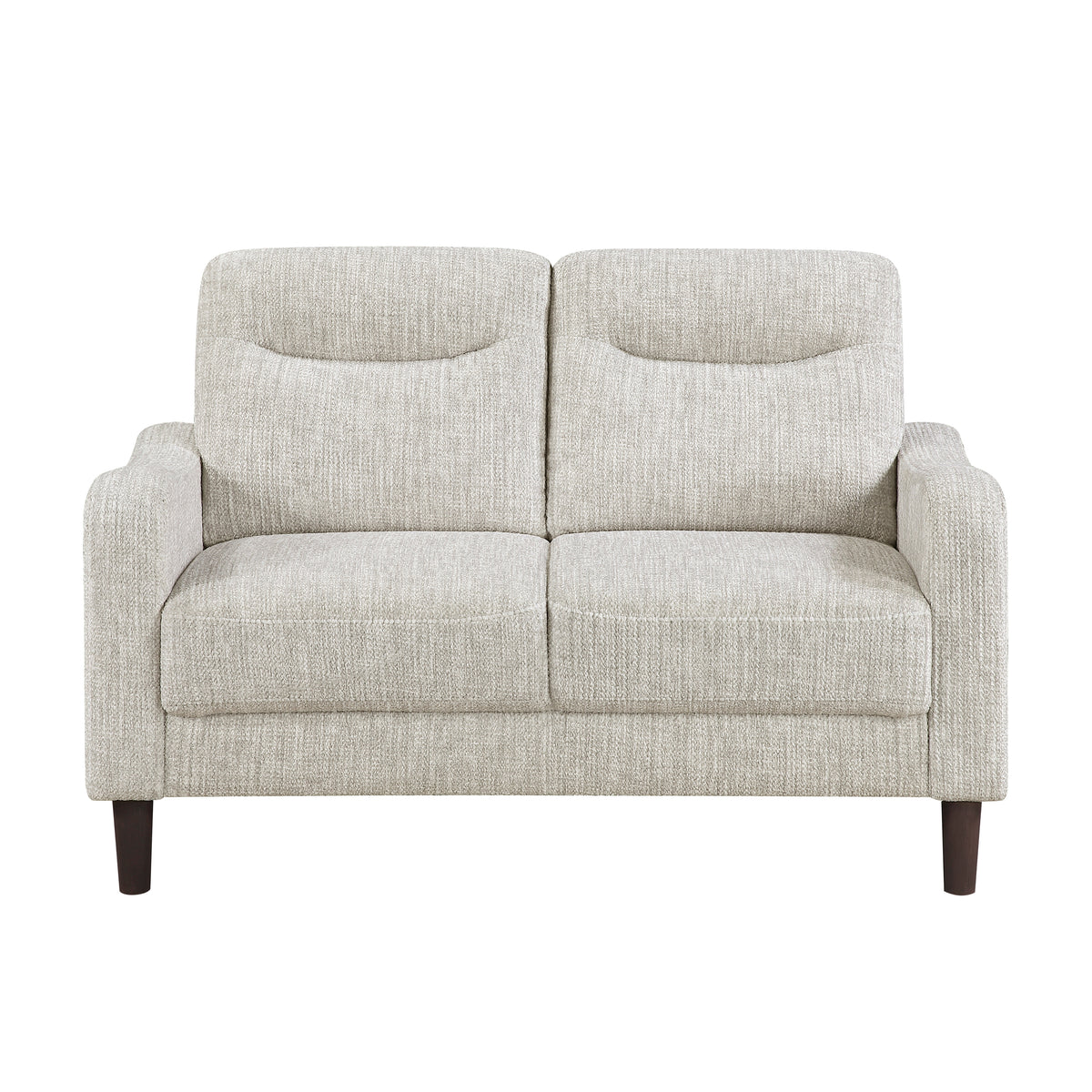 Linden Beige Loveseat - Ornate Home