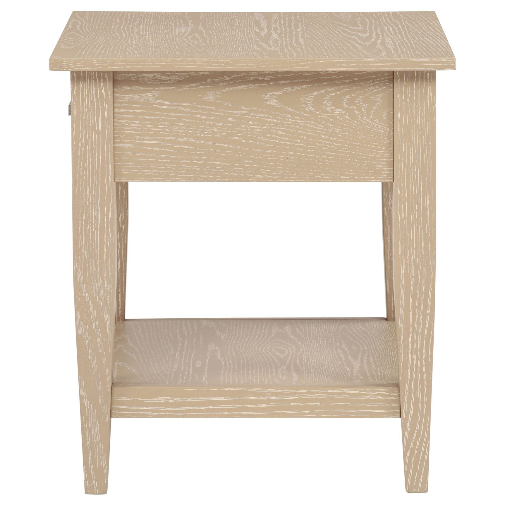 Lindenton Blonde 1-drawer Wood Occasional Side End Table - Ornate Home