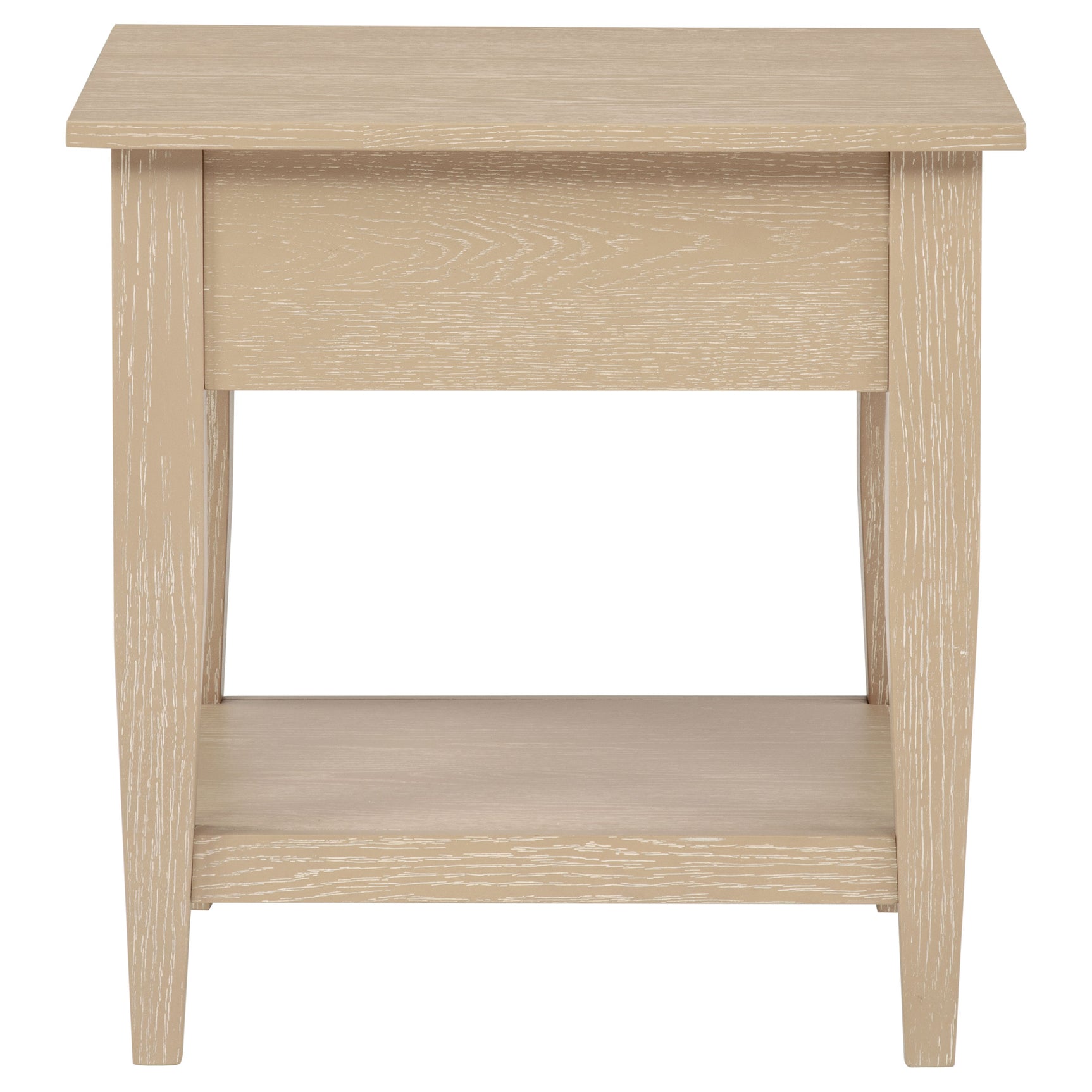 Lindenton Blonde 1-drawer Wood Occasional Side End Table - Ornate Home