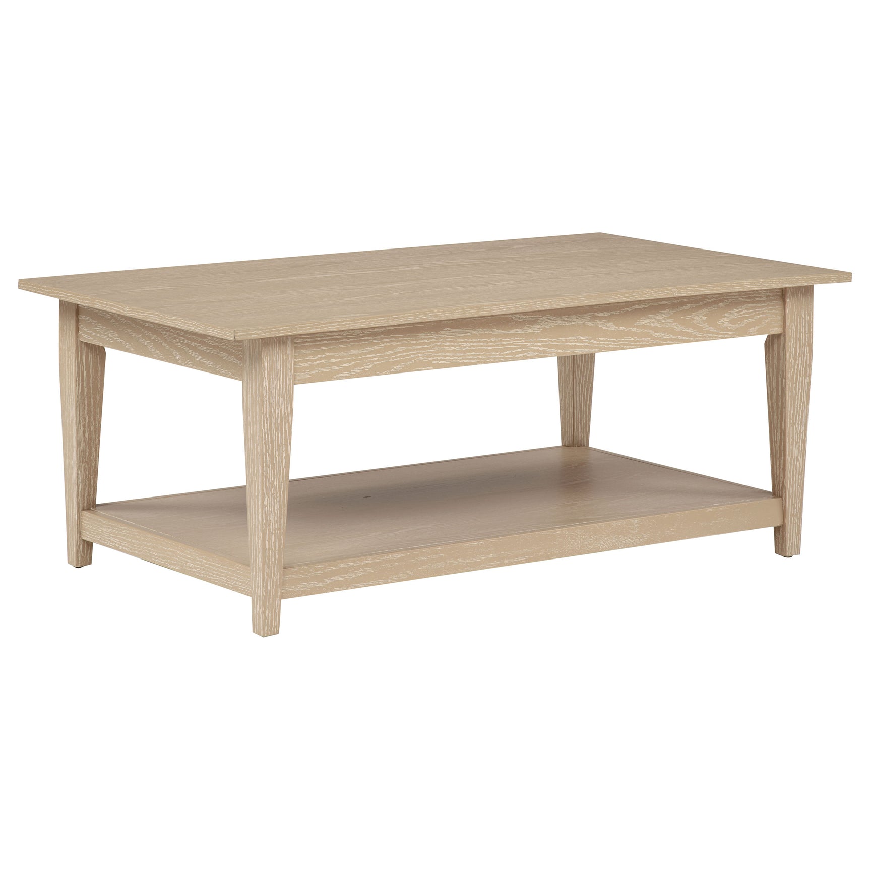 Lindenton Blonde 2-piece Wood Lift-Top Coffee and End Table Set - Ornate Home