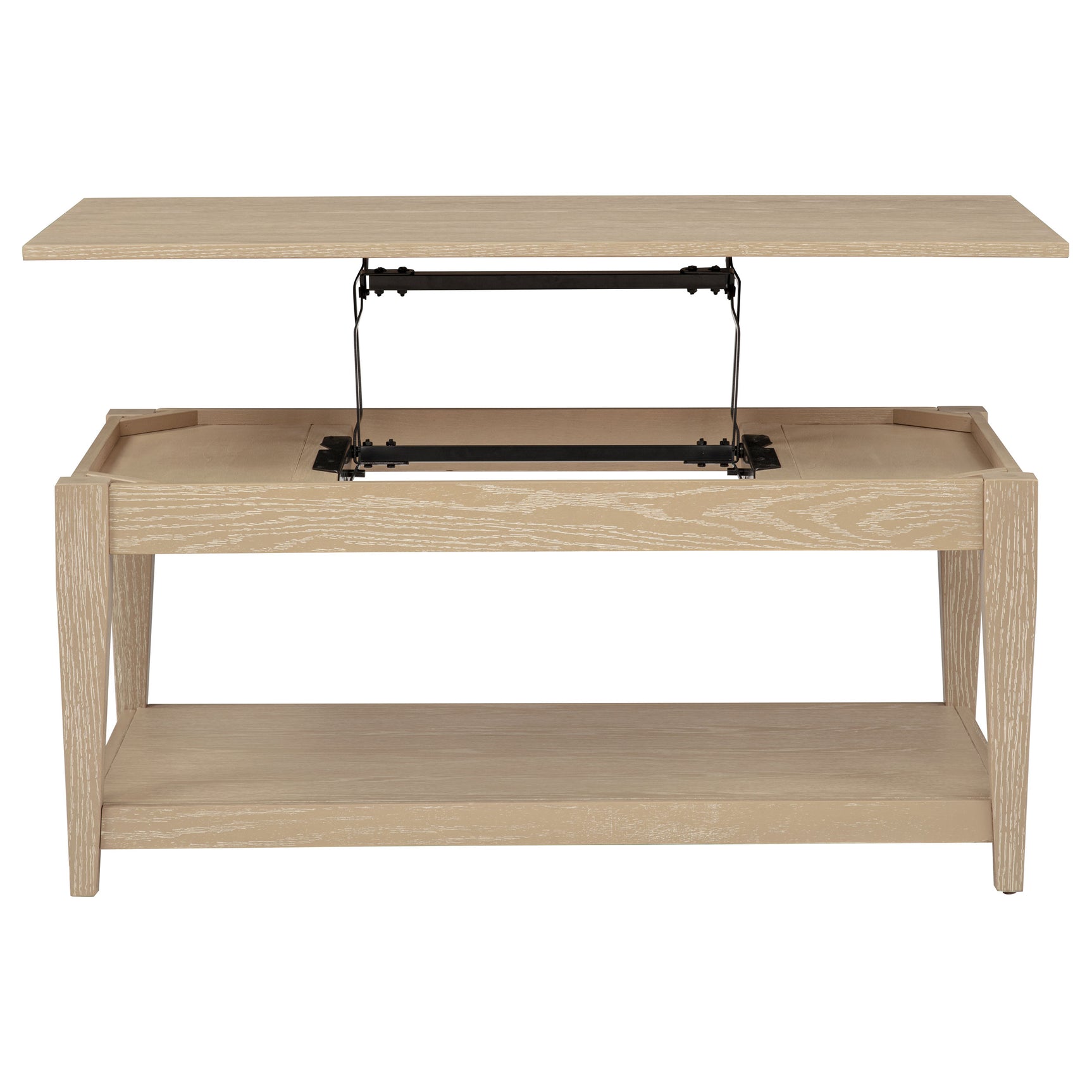 Lindenton Blonde 2-piece Wood Lift-Top Coffee and End Table Set - Ornate Home