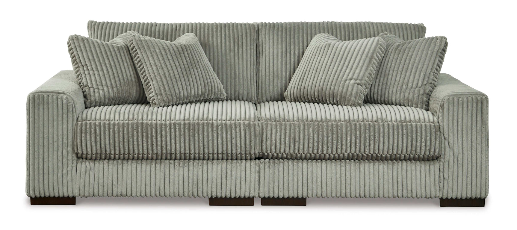 Lindyn Fog 2pc Sectional Loveseat (Online Special Price) - Ornate Home