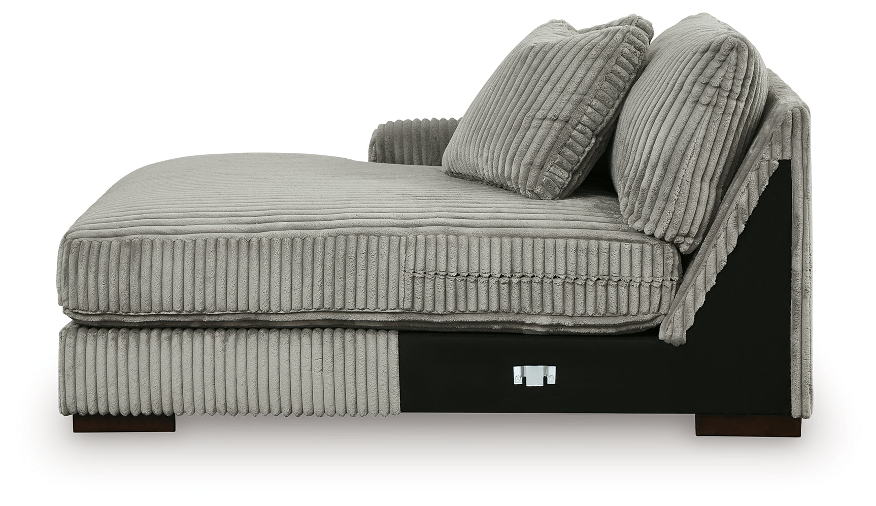 Lindyn Fog 3-Piece Sectional with Double Chaise (Online Special Price) - Ornate Home