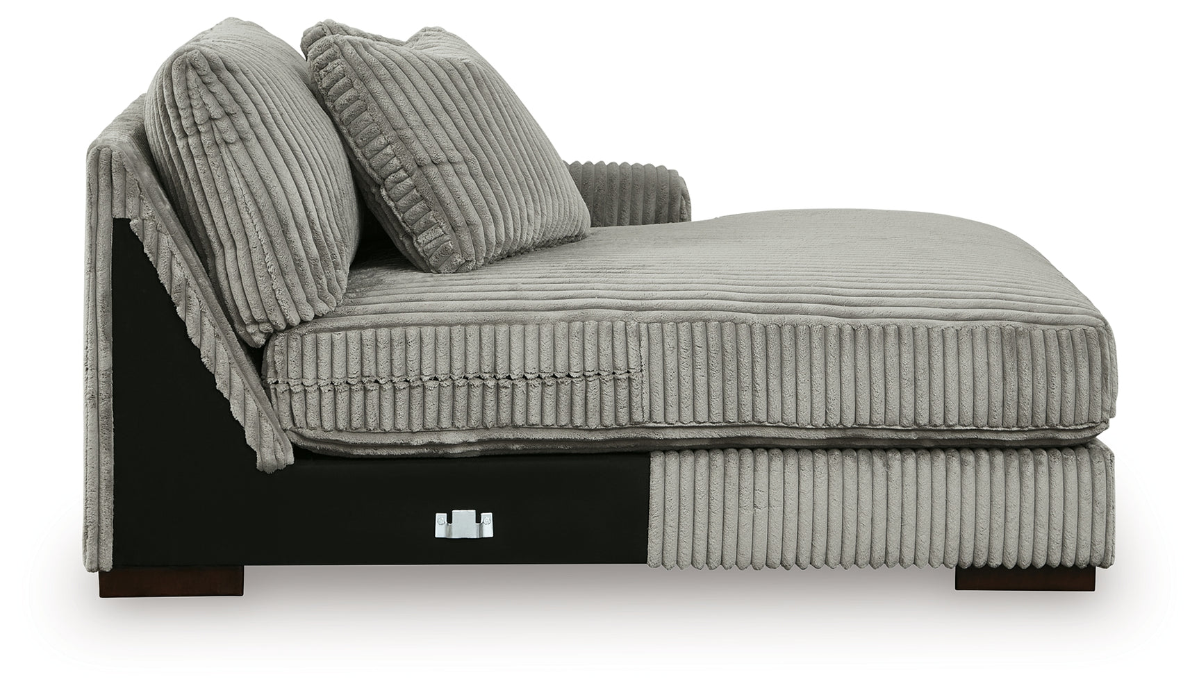 Lindyn Fog 3-Piece Sectional with Double Chaise (Online Special Price) - Ornate Home
