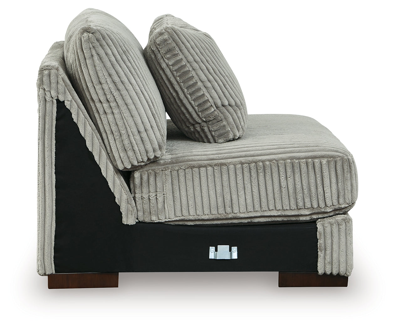 Lindyn Fog 3-Piece Sectional with Ottoman (Online Special Price) - Ornate Home