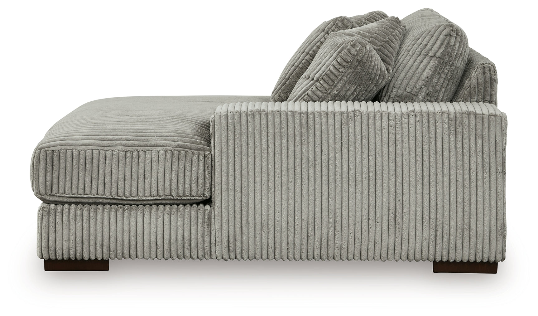 Lindyn Fog 4-Piece Sectional, Chair and Ottoman - Ornate Home