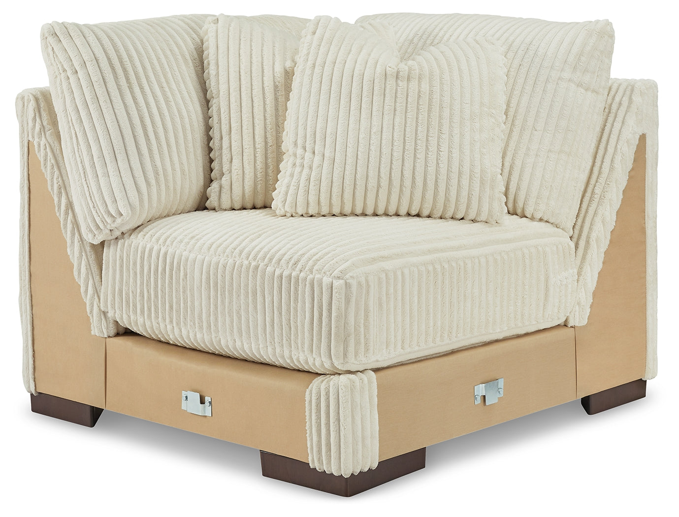 Lindyn Ivory 4-Piece Sectional with Chaise - Ornate Home
