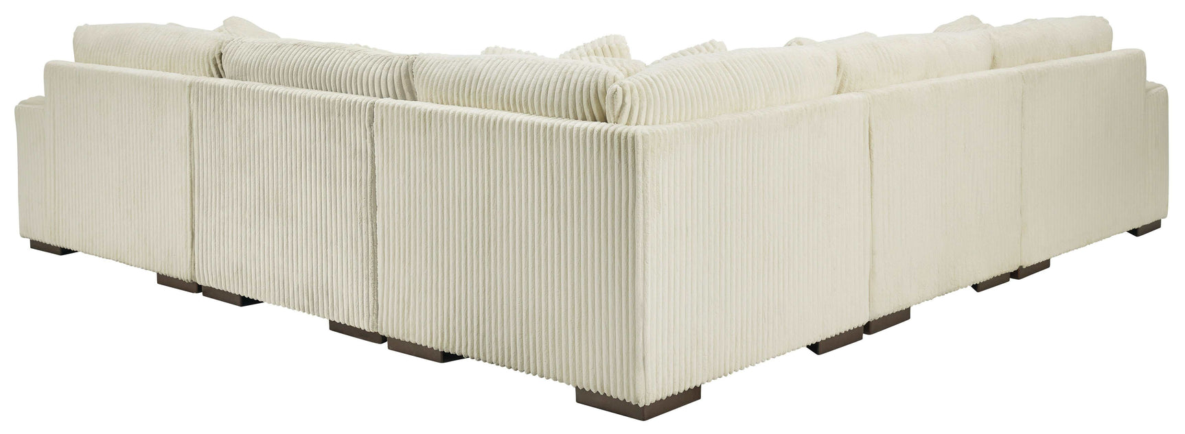Lindyn Ivory 5pc Symmetrical Sectional - Ornate Home