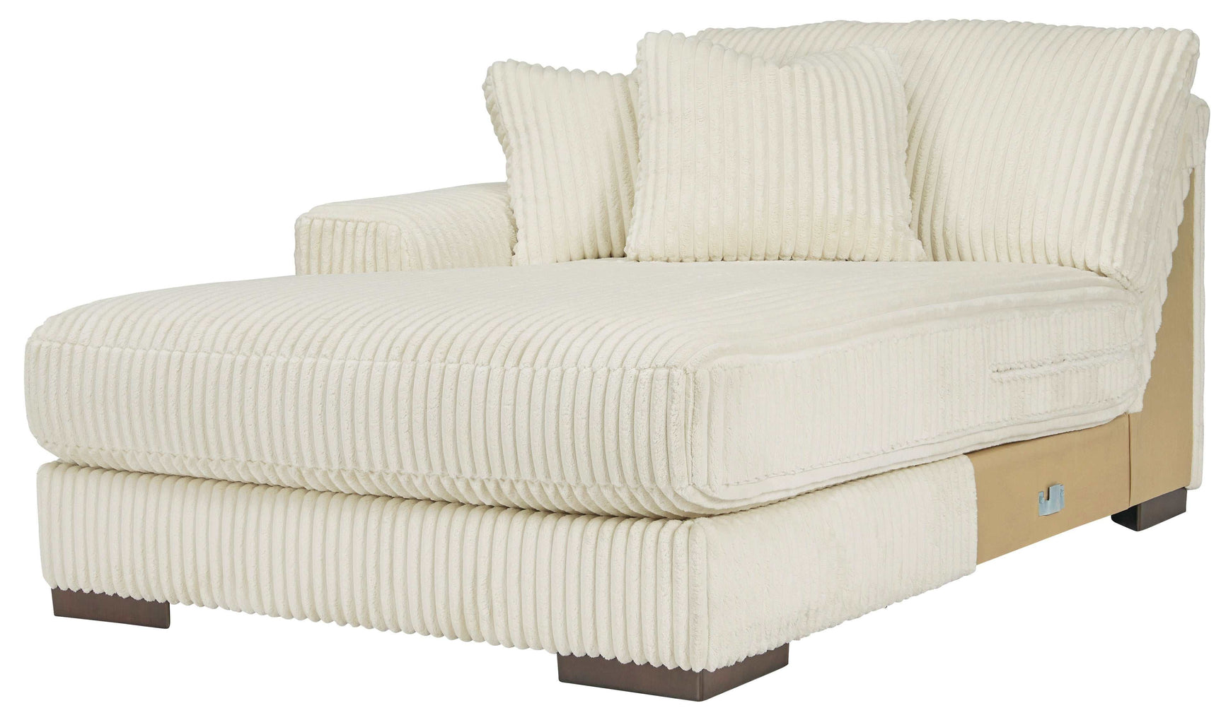 Lindyn Ivory Super Double Chaise - Ornate Home