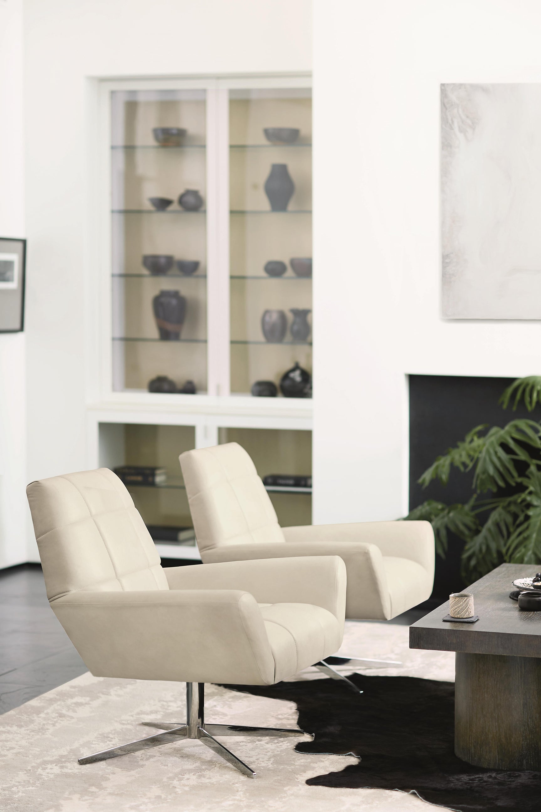 Linea Cerused Charcoal Cocktail Table - Ornate Home