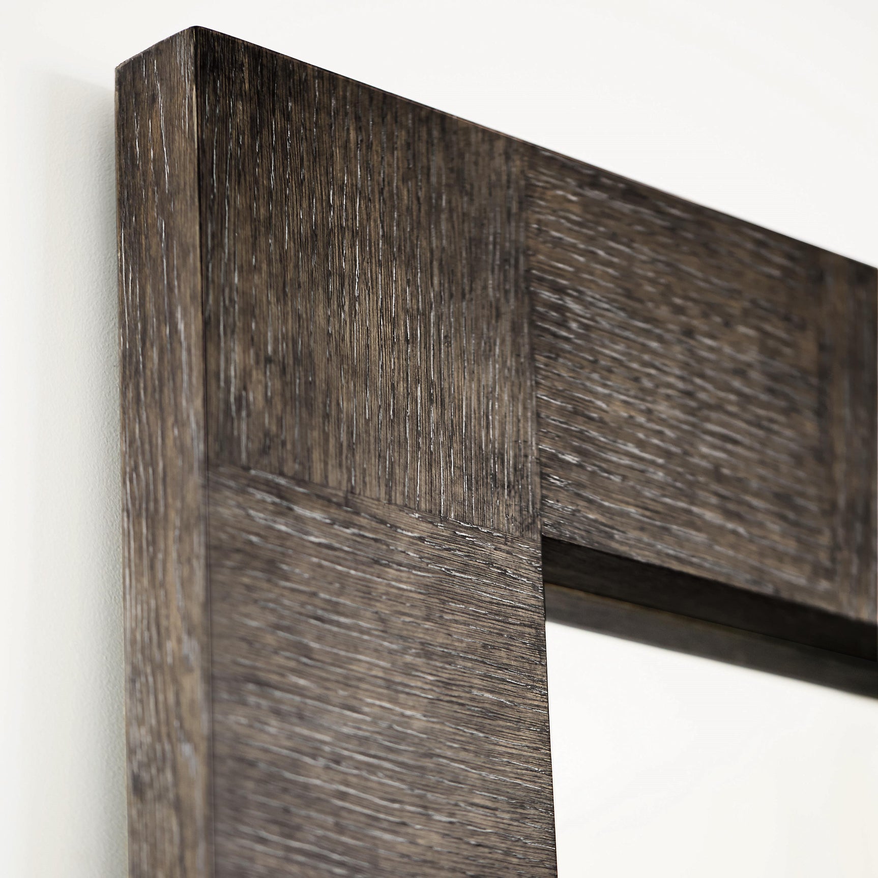 Linea Cerused Charcoal Mirror - Ornate Home