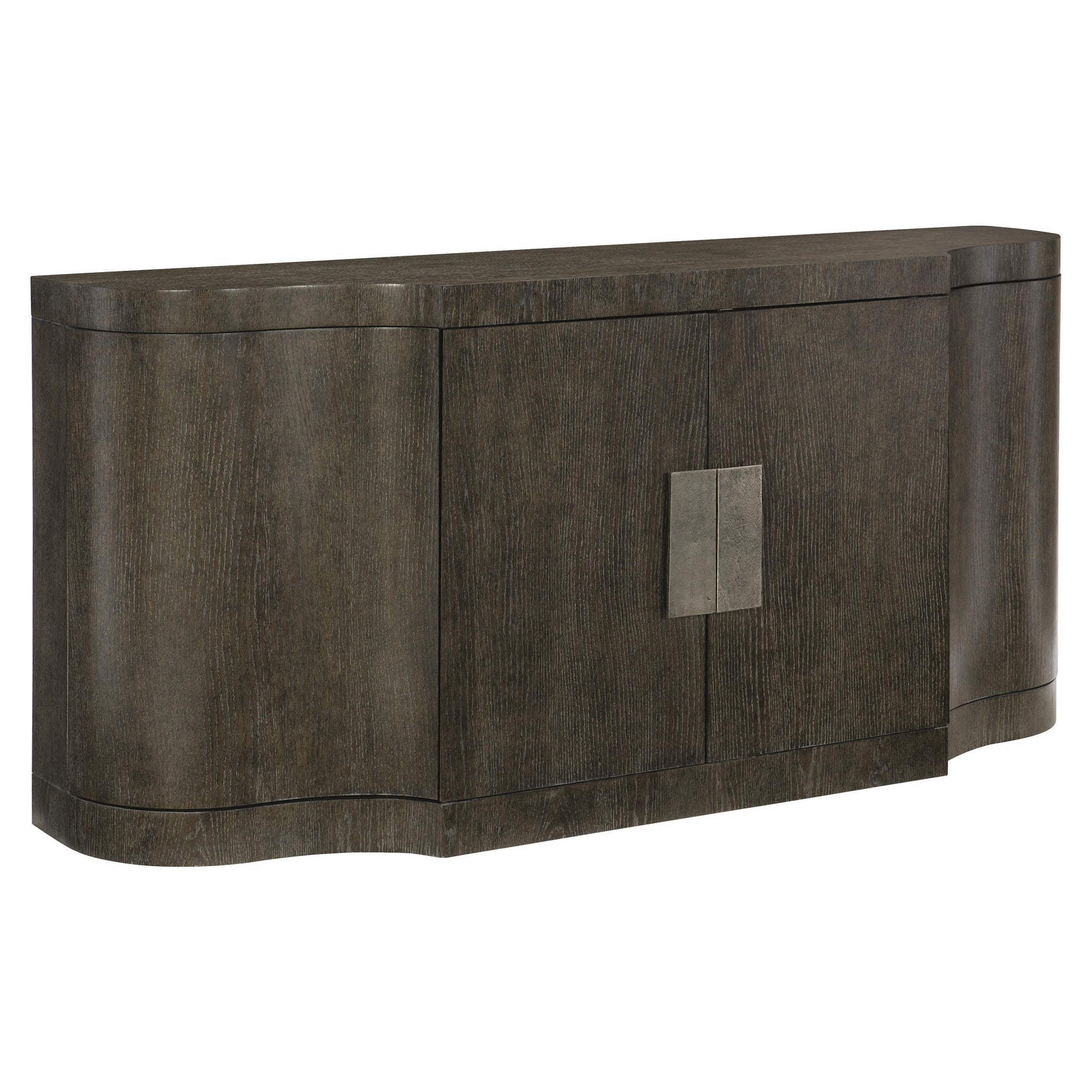 Linea Textured Graphite/Cerused Charcoal Buffet - Ornate Home