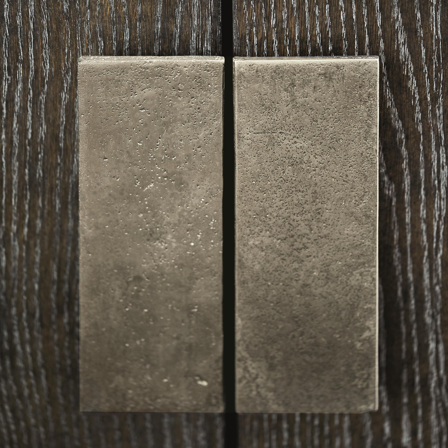 Linea Textured Graphite/Cerused Charcoal Buffet - Ornate Home