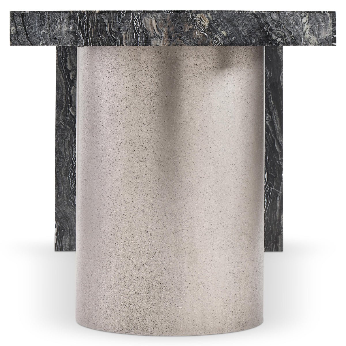 Linea Textured Graphite Desk - Ornate Home