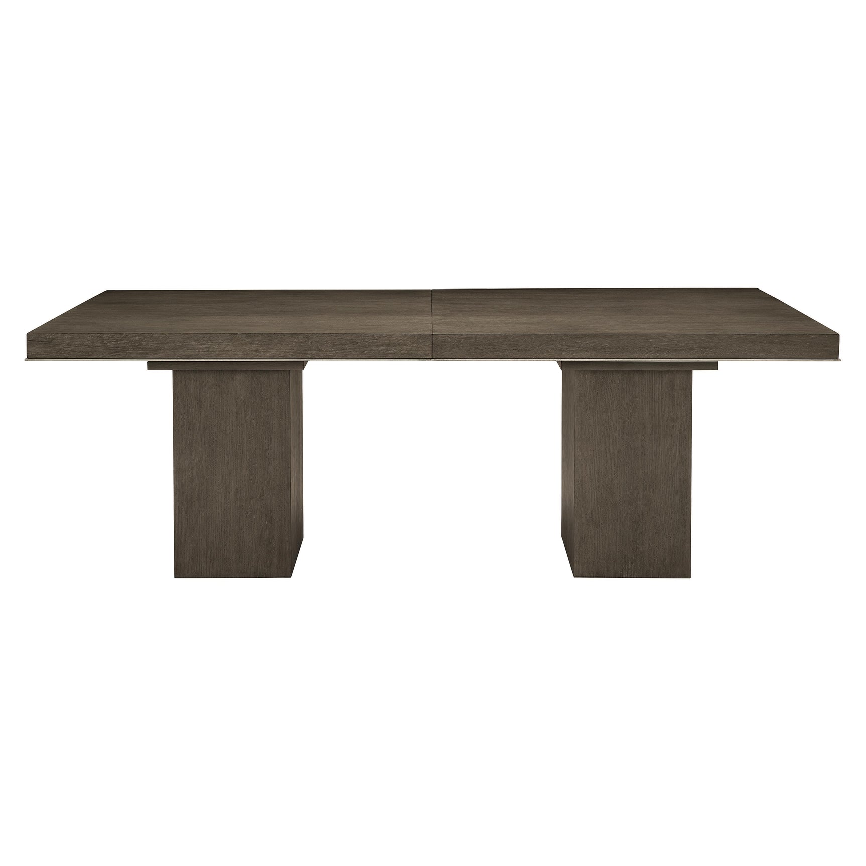 Linea Textured Graphite Dining Table - Ornate Home