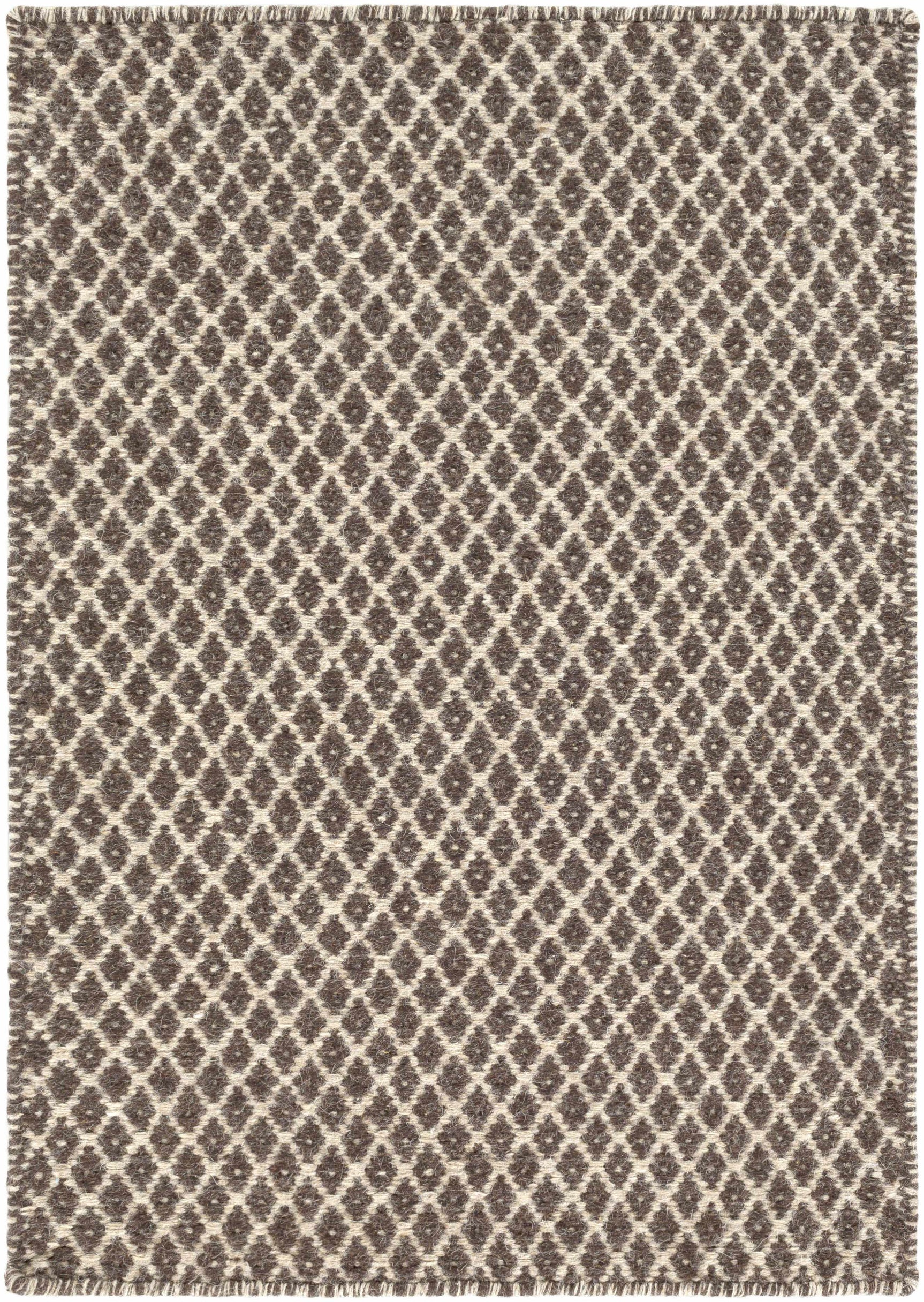 Lingo Brown Trellis Flatweave Rug - Clearance - Ornate Home