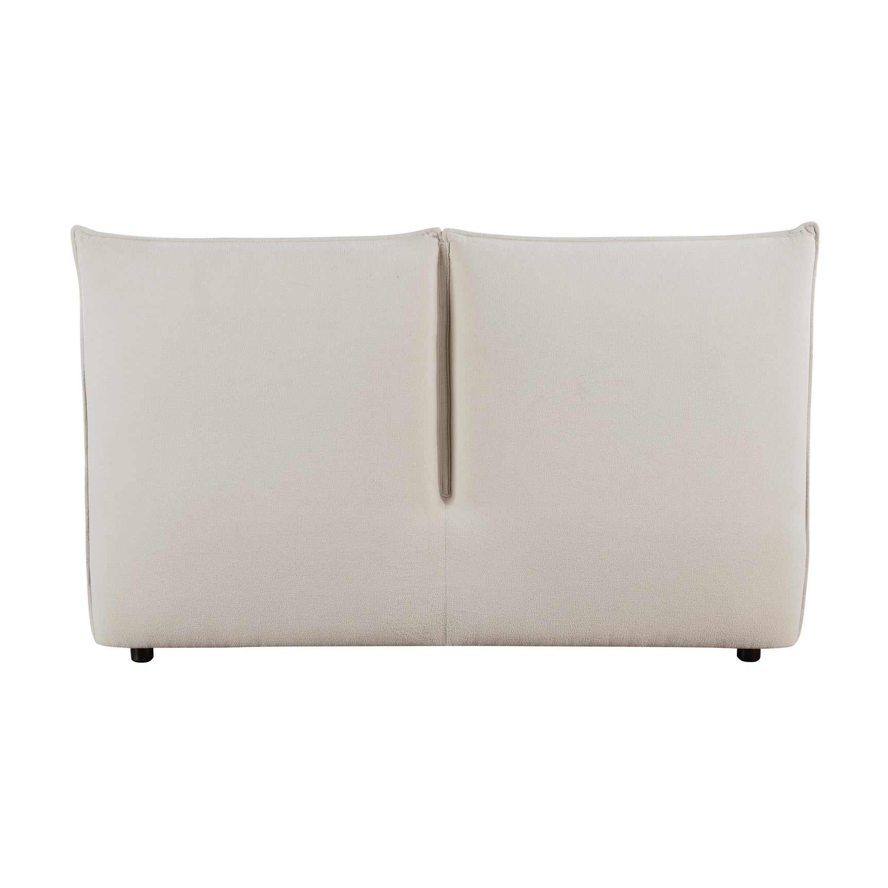 Linna Beige California King Platform Bed - Ornate Home