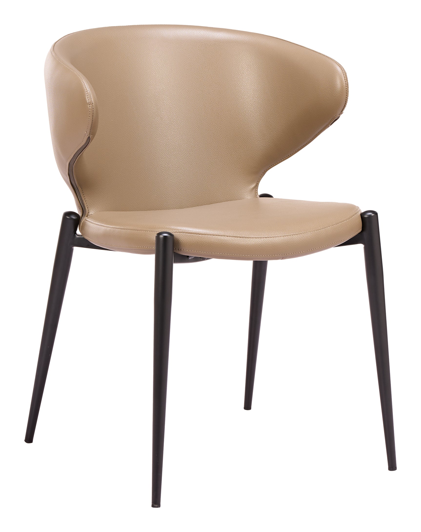 Lino Taupe Dining Chair (Set of 2)