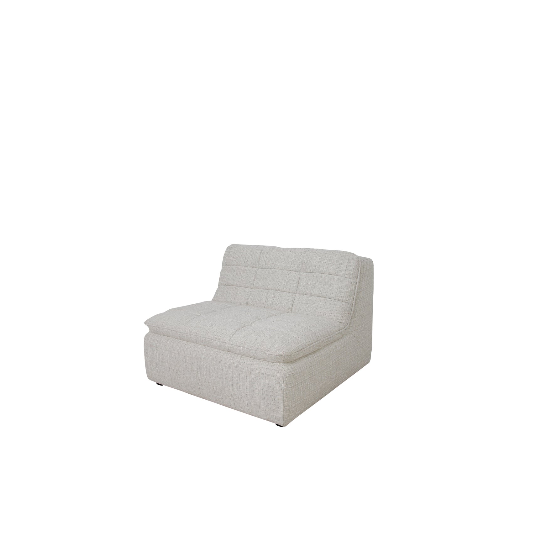 Lino Textured Oat Slipper Chair - Ornate Home