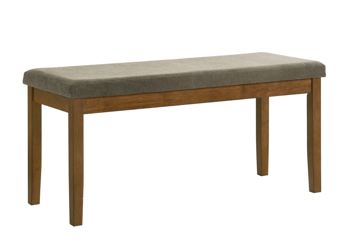 Linus Brown/Gray Dining Bench - Ornate Home