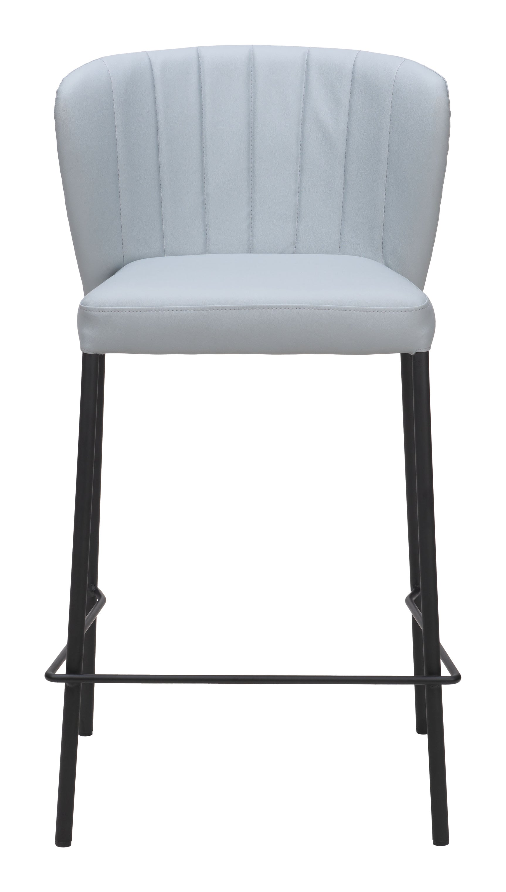 Linz Gray Counter Stool (Set of 2) - Ornate Home
