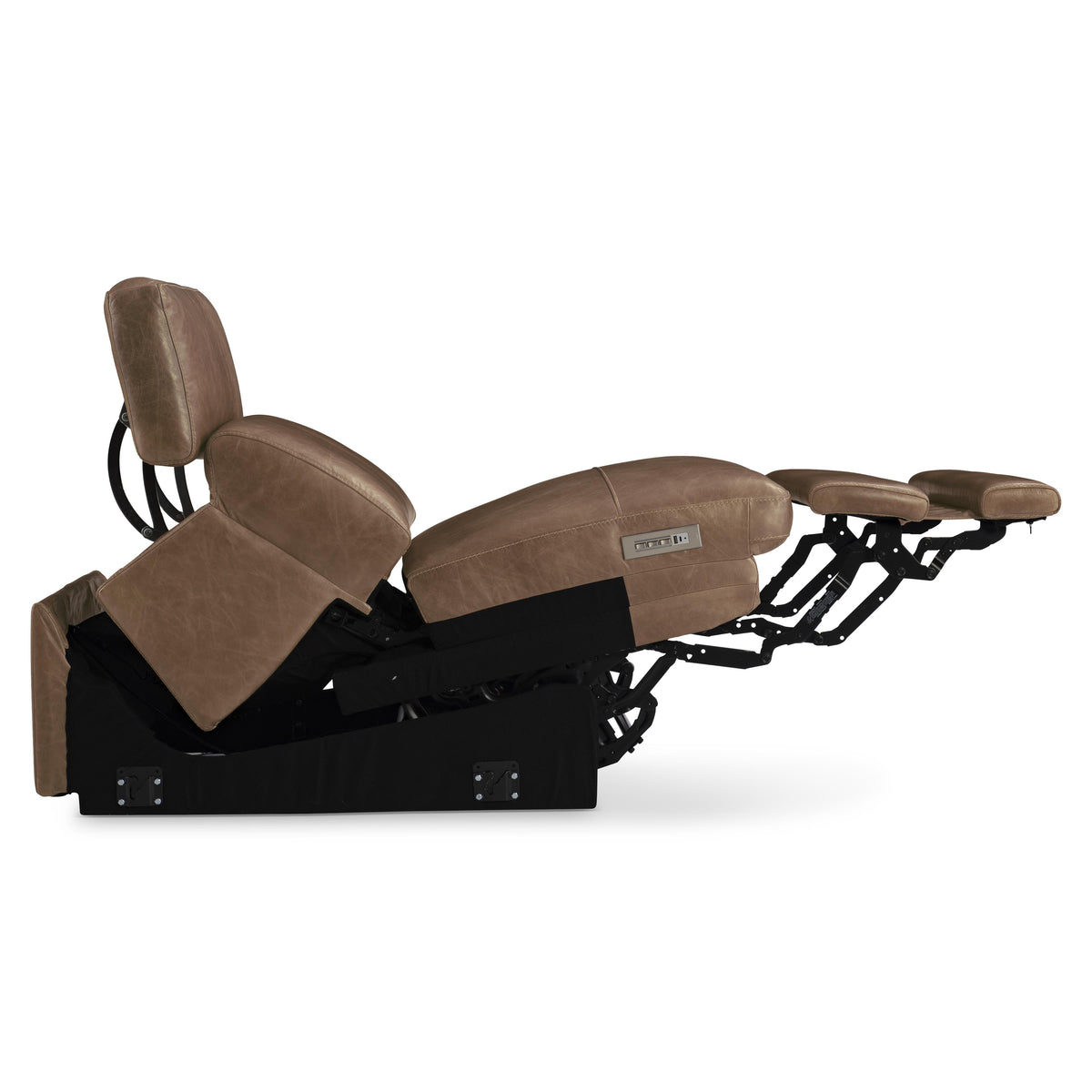 Lioni Taupe Armless Power Motion Chair - Ornate Home